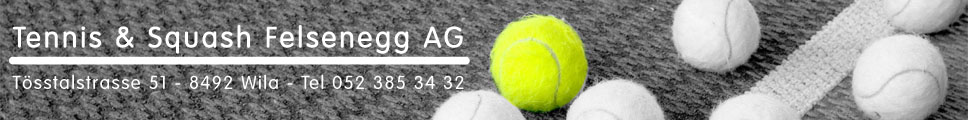 Tennis &amp; Squash Felsenegg AG
